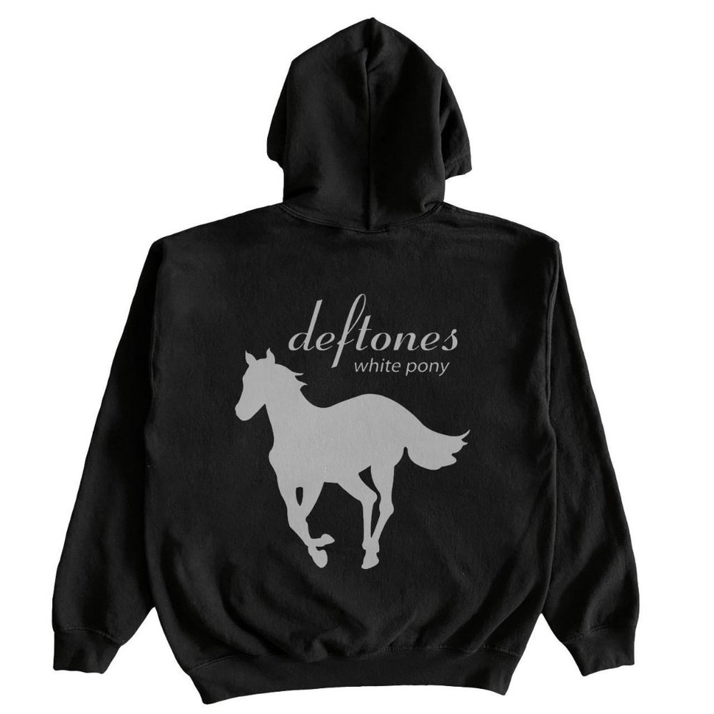 Deftones white horse album hoodie